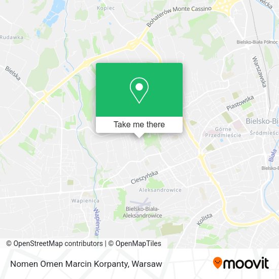 Nomen Omen Marcin Korpanty map