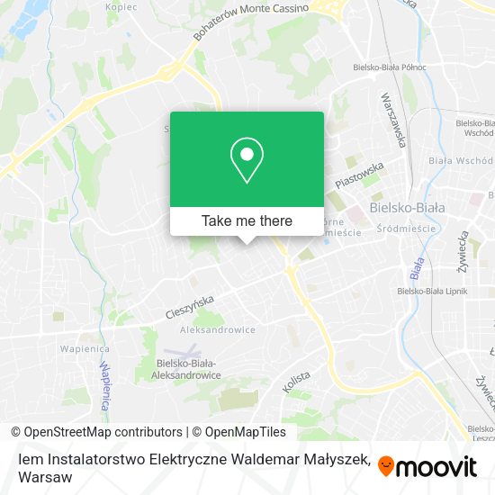 Iem Instalatorstwo Elektryczne Waldemar Małyszek map