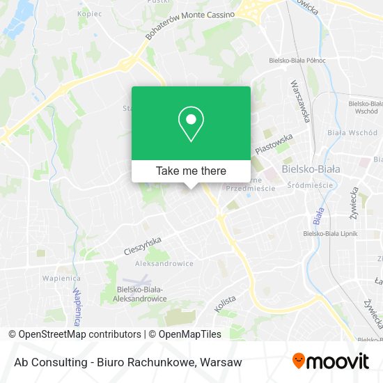 Ab Consulting - Biuro Rachunkowe map