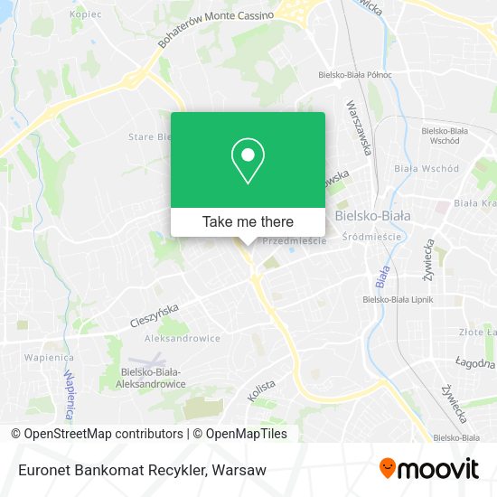 Euronet Bankomat Recykler map