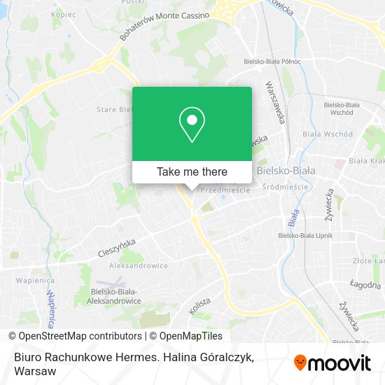 Biuro Rachunkowe Hermes. Halina Góralczyk map