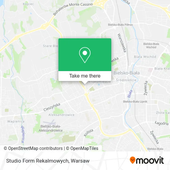 Карта Studio Form Rekalmowych