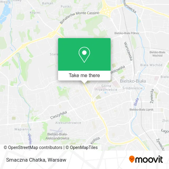 Smaczna Chatka map