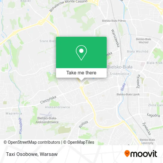 Карта Taxi Osobowe