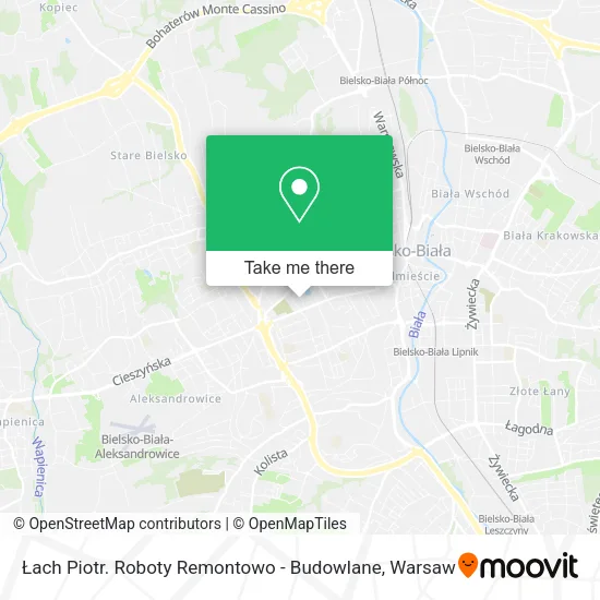 Карта Łach Piotr. Roboty Remontowo - Budowlane