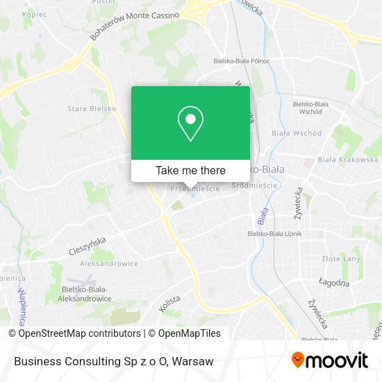 Business Consulting Sp z o O map