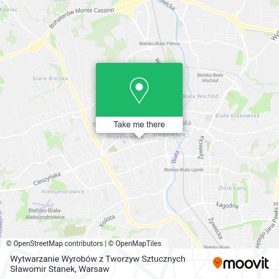 Wytwarzanie Wyrobów z Tworzyw Sztucznych Sławomir Stanek map