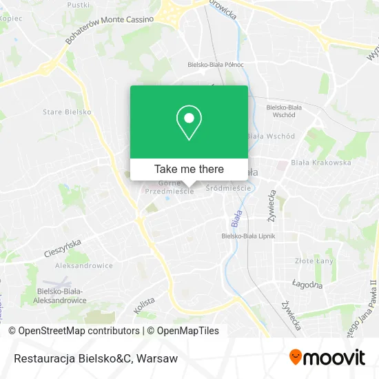 Карта Restauracja Bielsko&C