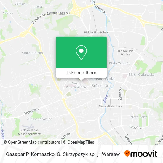 Карта Gasapar P. Komaszko, G. Skrzypczyk sp. j.