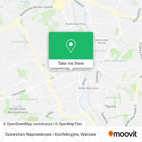 Карта Szewstwo Naprawkowe i Konfekcyjne