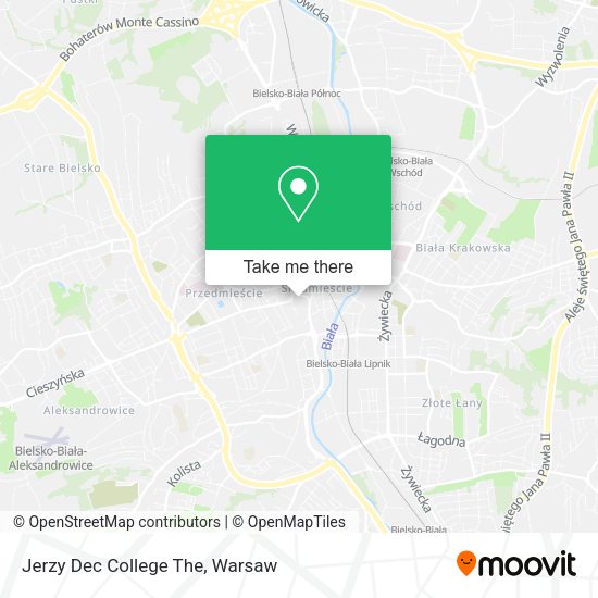 Jerzy Dec College The map