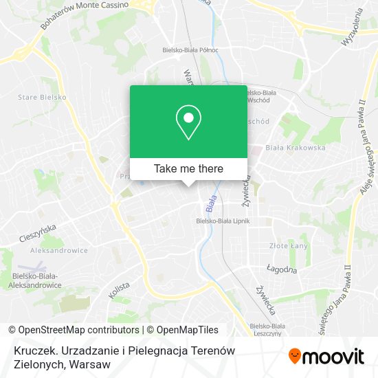 Kruczek. Urzadzanie i Pielegnacja Terenów Zielonych map