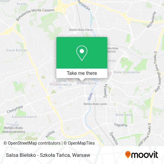 Salsa Bielsko - Szkoła Tańca map