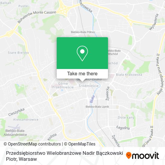 Przedsiębiorstwo Wielobranżowe Nadir Bączkowski Piotr map