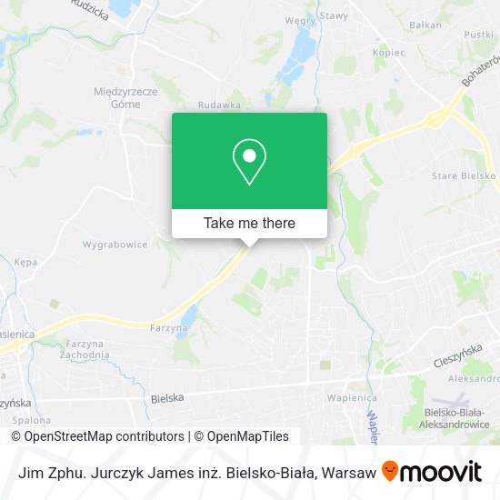 Jim Zphu. Jurczyk James inż. Bielsko-Biała map