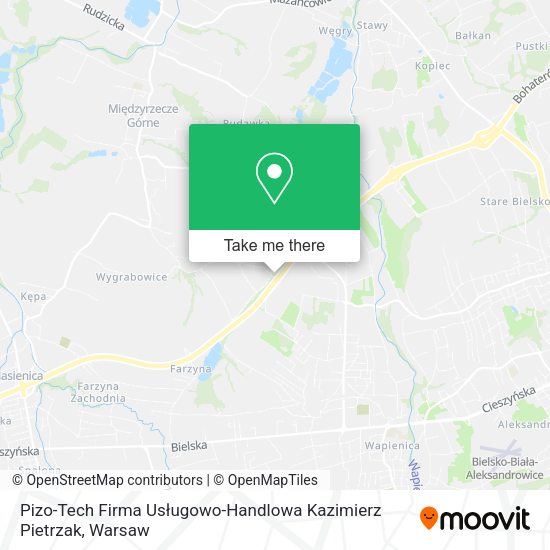 Pizo-Tech Firma Usługowo-Handlowa Kazimierz Pietrzak map