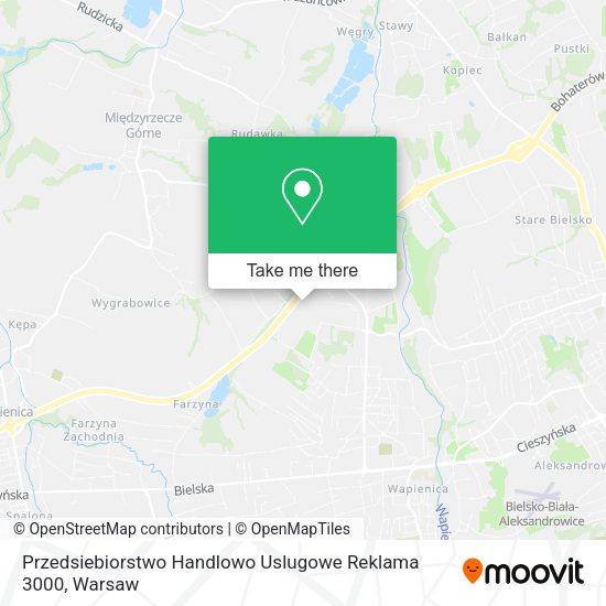 Przedsiebiorstwo Handlowo Uslugowe Reklama 3000 map