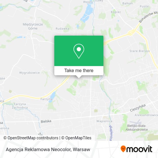 Agencja Reklamowa Neocolor map