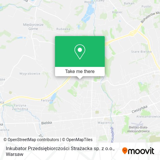 Inkubator Przedsiębiorczości Strażacka sp. z o.o. map