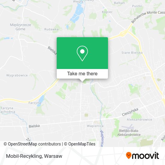 Mobil-Recykling map