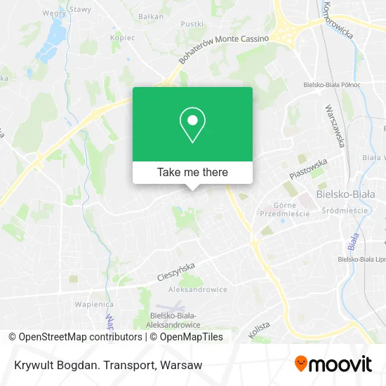 Карта Krywult Bogdan. Transport