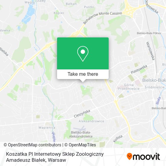 Koszatka Pl Internetowy Sklep Zoologiczny Amadeusz Białek map