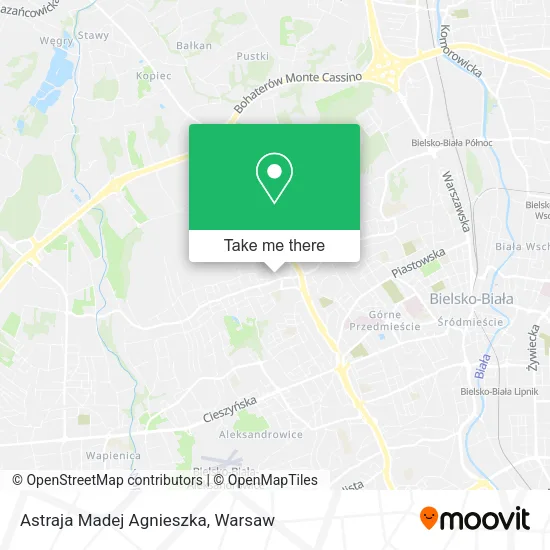 Карта Astraja Madej Agnieszka