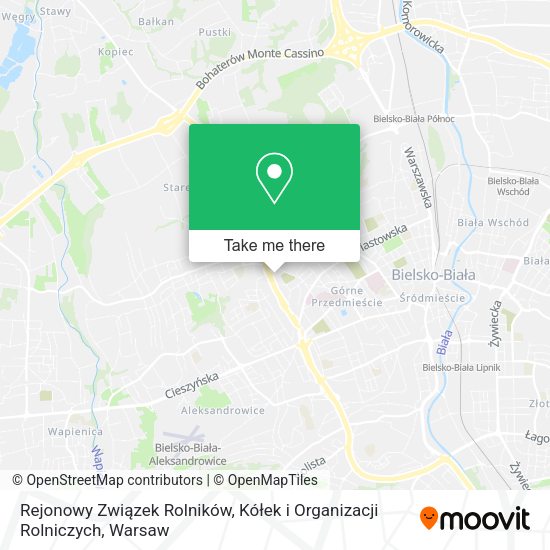 Rejonowy Związek Rolników, Kółek i Organizacji Rolniczych map