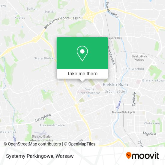 Systemy Parkingowe map