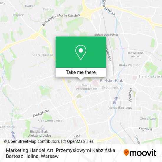 Marketing Handel Art. Przemysłowymi Kabzińska Bartosz Halina map