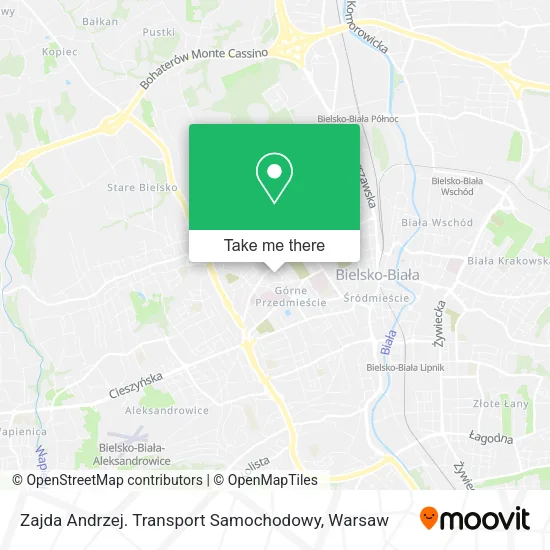 Карта Zajda Andrzej. Transport Samochodowy