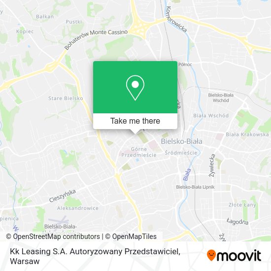 Kk Leasing S.A. Autoryzowany Przedstawiciel map