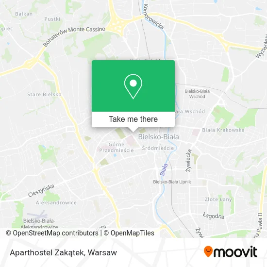Карта Aparthostel Zakątek