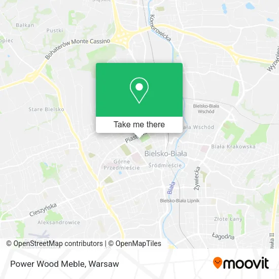 Карта Power Wood Meble