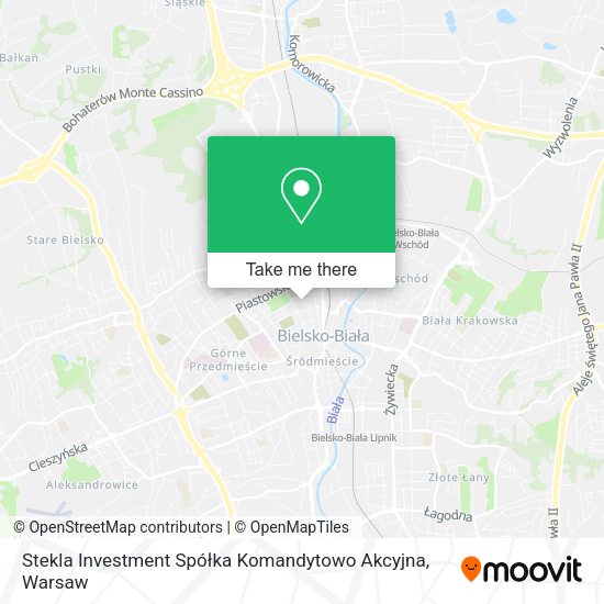 Stekla Investment Spółka Komandytowo Akcyjna map