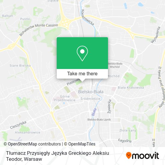 Tłumacz Przysięgły Języka Greckiego Aleksiu Teodor map