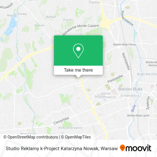 Карта Studio Reklamy k-Project Katarzyna Nowak