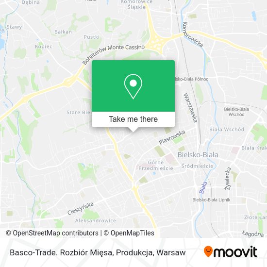 Basco-Trade. Rozbiór Mięsa, Produkcja map