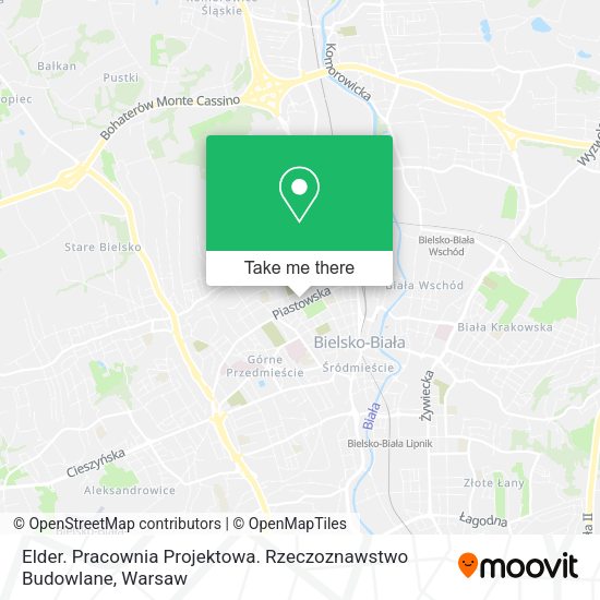 Elder. Pracownia Projektowa. Rzeczoznawstwo Budowlane map