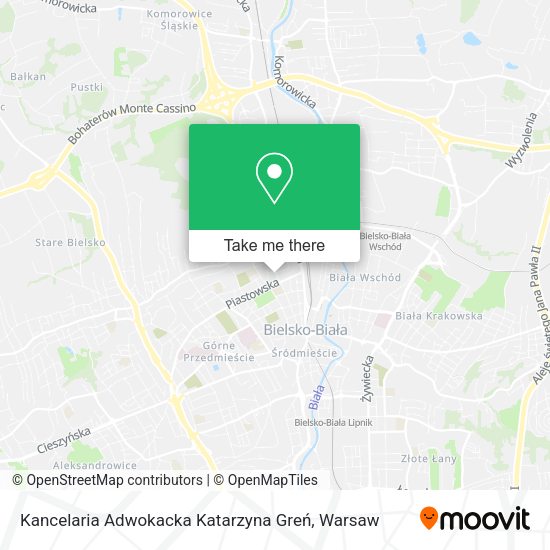 Kancelaria Adwokacka Katarzyna Greń map