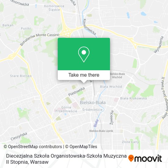 Diecezjalna Szkoła Organistowska-Szkoła Muzyczna II Stopnia map