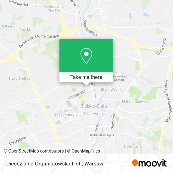 Карта Diecezjalna Organistowska II st.