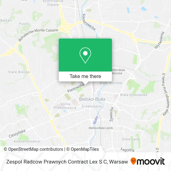 Карта Zespol Radcow Prawnych Contract Lex S C