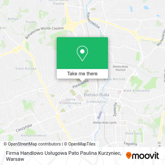 Firma Handlowo Usługowa Pato Paulina Kurzyniec map