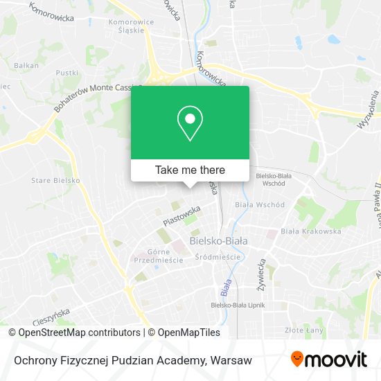 Ochrony Fizycznej Pudzian Academy map