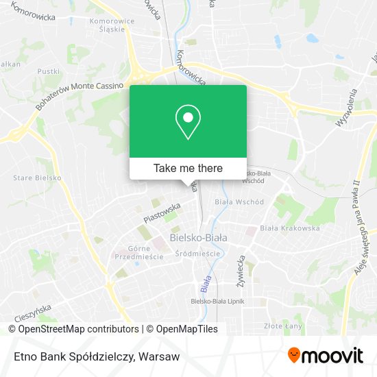 Etno Bank Spółdzielczy map