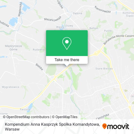 Kompendium Anna Kasprzyk Spółka Komandytowa map