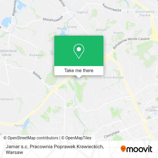 Jamar s.c. Pracownia Poprawek Krawieckich map