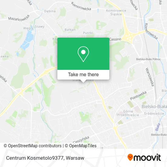 Карта Centrum Kosmetolo9377