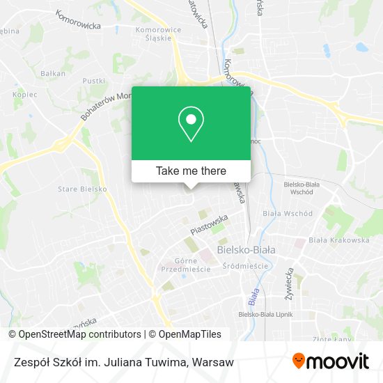 Zespół Szkół im. Juliana Tuwima map